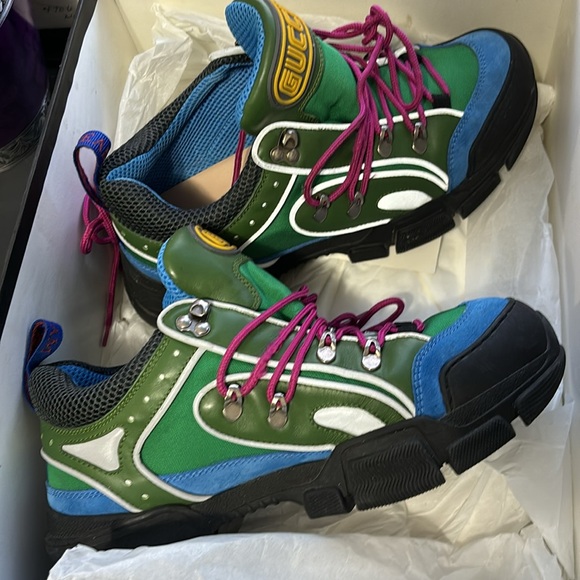 Gucci team sneakers size us 8 1/2 - Picture 2 of 2